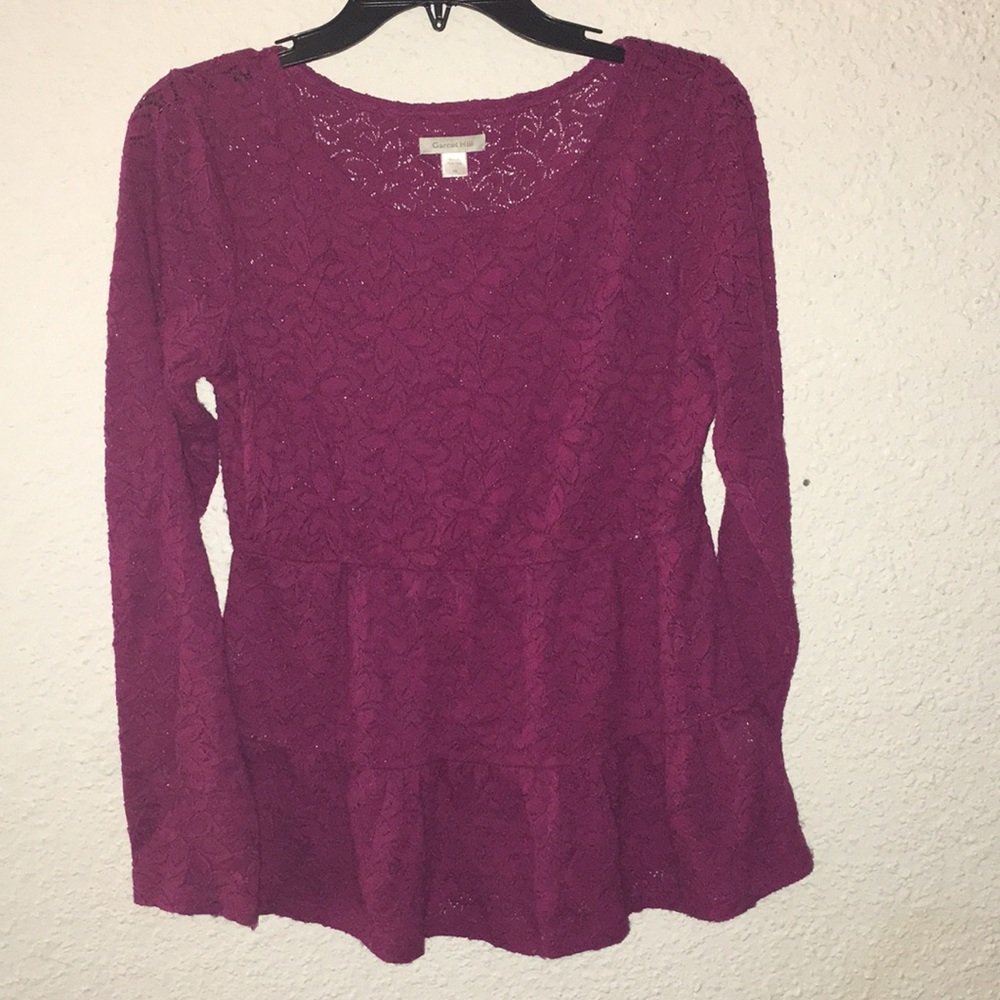 Garnet hill blouse